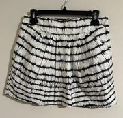 Diane Von Furstenberg cotton pattern mini skirt