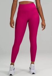 Pink Fast and Free Fleece Lined Leggings