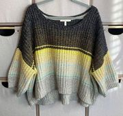 Victoria secret wool blend oversized ombre sweater