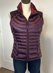 Bernardo- Purple Goose Down Packable Vest-NWOT