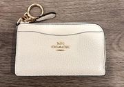 Coach zipped wallet card holder