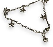 Brighton SEA STAR Charm Bracelet Swarovski Crystals Silver Plate Starfish