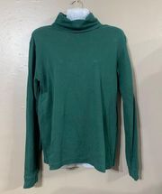 Green Turtleneck Long Sleeve