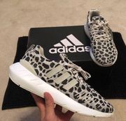 Adidas  Swift Run animal print running athletic training shoes sneakers women’s 9