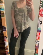 Hollister Medium  Camo Shirt