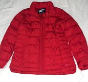 Red Puffer Coat 