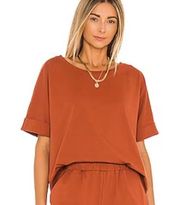 X Revolve House Of Harlow Oversized Tee in Red Rust