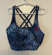 Size Small Blue Sports Bra Wear It To Heart