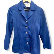 Jantzen Vintage Polyester Blue Jacket