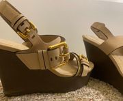 Burberry Gladiator Wedges