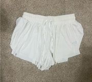 WHITE- super cute and comfy shorts (buttery texture)