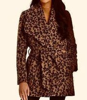 NWT  Leapard Print Fashion Jacket