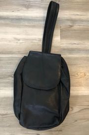 Vintage  Backpack Style Purse can be used as single or double strap