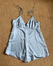 Katsma Satin Playsuit