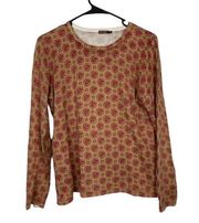 J. McLaughlin Tan Button Sleeve Sweater