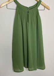 Anthropologie Sunday in Brooklyn Keyhole Front & Back Olive Green Size M