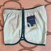 Brooks Go-to 3” shorts, color: pool/ ocean