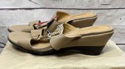 FP-Merona Beige , Size 7 1/2 Slides