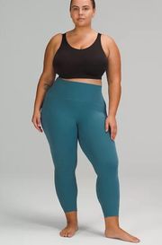 Lululemon NEW! $128 Align High Rise HR Pant 25” With Pockets Capture Blue Size 20