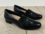 Easy Street Aba Women's Flats 8M Black Stretch $60