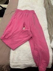 Garage  Pink Jogger Sweatpants