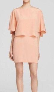 NWT Tibi Heavy Silk Cape Dress