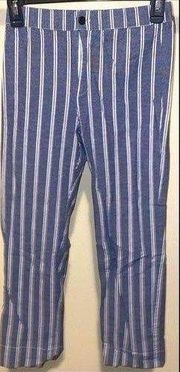 John Galt NWOT  x Brandy Melville Grey & White Stripe Pants size XS