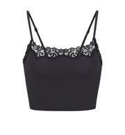 Cropped Cami Black