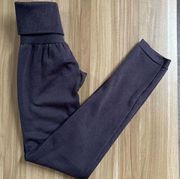 Yelete leg wear.  Very High waisted leggings.  One size.  Grey.