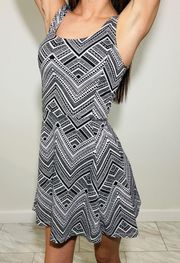 Patterned Mini Dress Size 2