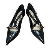 Christian Dior Teddy Leather Black Pumps