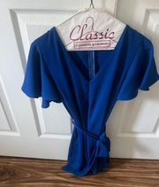 royal blue romper