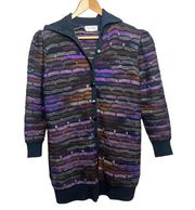 Vintage Marie St. John Signature Label Knit Cardigan Sweater Sz. M/L