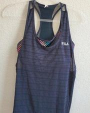 Fila active tank top with sport bra