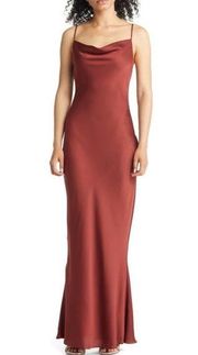 Shona Joy Luxe Bias Cowl Slip Dress 12