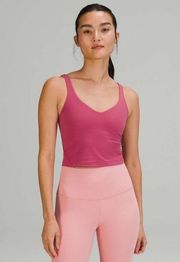 Lululemon Pink lychee align tank