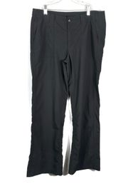 Women’s Black Tactical Adjustable Drawstring Waist Pants Size 10