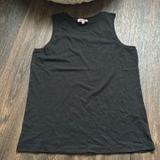 Goldie Black Tank Top