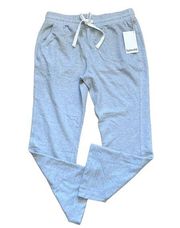 NWT Splendid Speckled Flare-leg Lounge Pants In Speckled Light Blue Heather