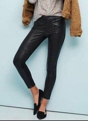 Pilcro Leather Moto Pants