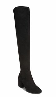 Black Suede Over-The-Knee Boots Size 9M
