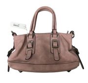 Charming Charlie pink light convertible handbag crossbody purse