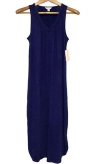 Charter Club blue maxi lounge dress‎ size XS