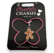 Cherish Charms Ginger Nut Gingerbread Man Charm Bracelet NEW NWT