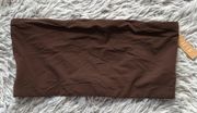 Fits Everybody Bandeau Bra in Cocoa S