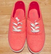 Forever 21 neon pink fabric sneakers Women’s 7.5/8