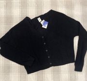 NWT Black Cardigan Sweater