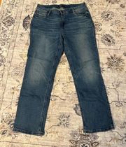 Womens slim straight leg jeans by Simply Vera size 12