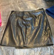 Leather Skirt 