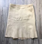 Bcbgmaxazria 100% Wool pencil lined Skirt‎